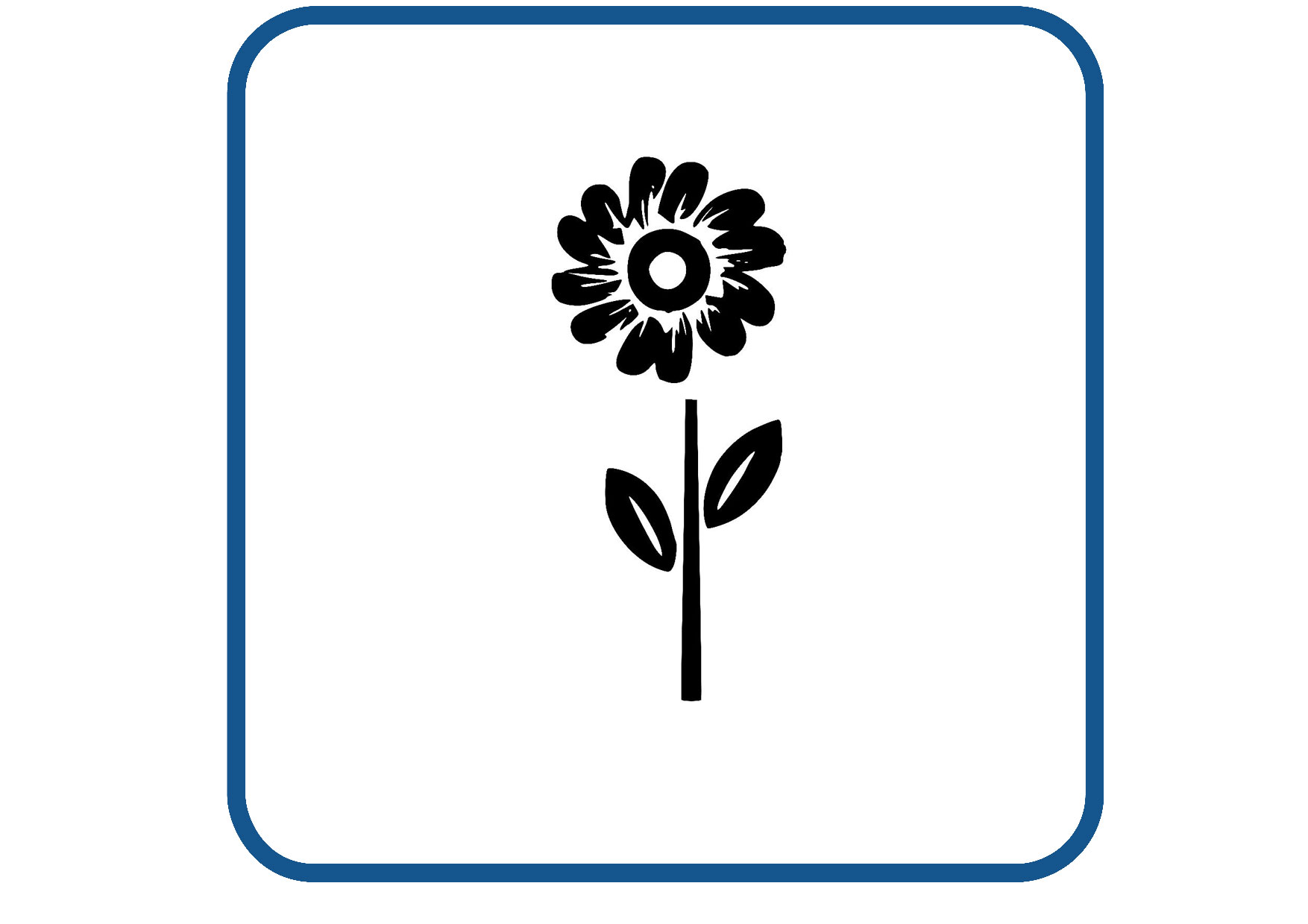 Bloem design 35 sticker