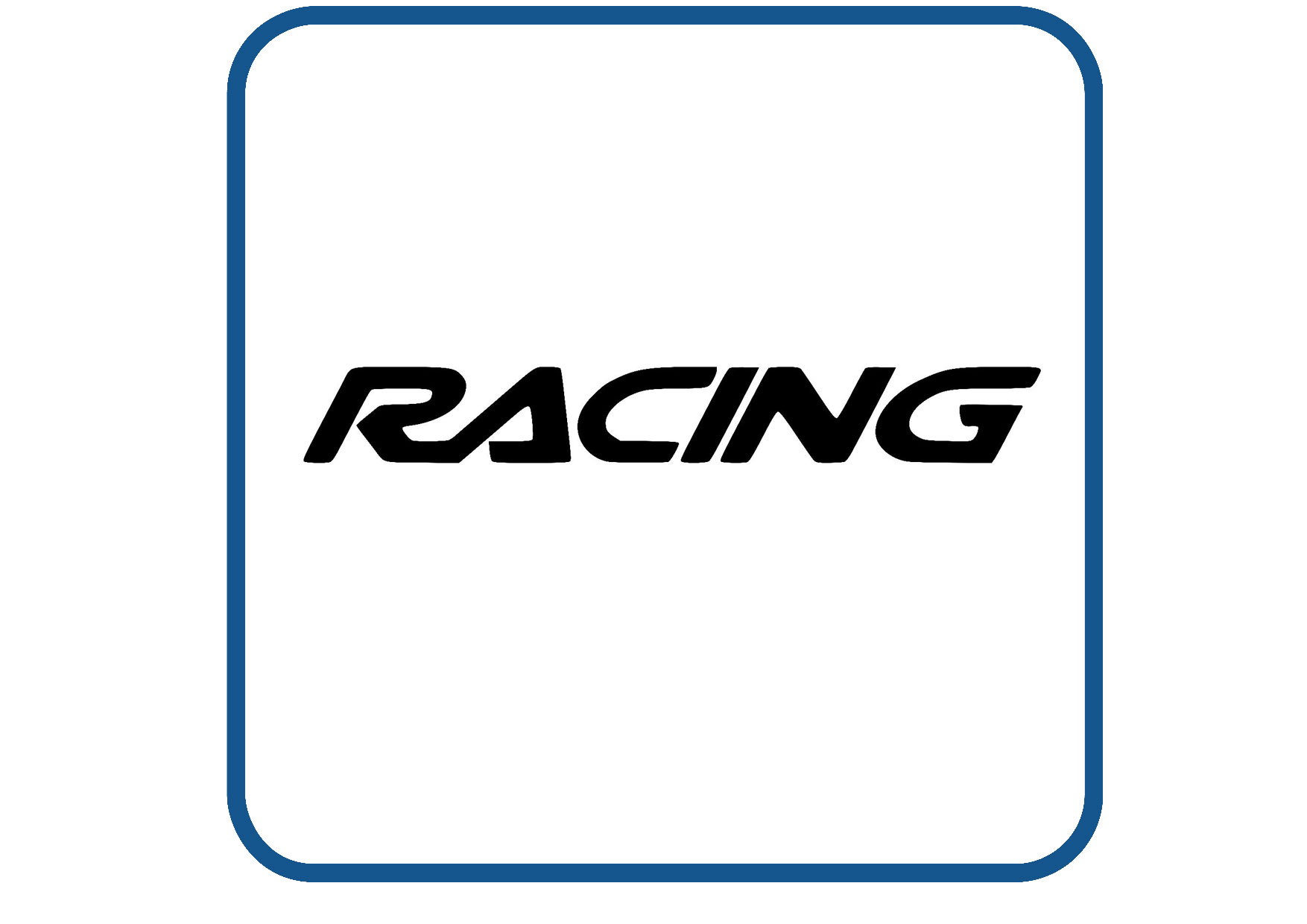 Racing sticker