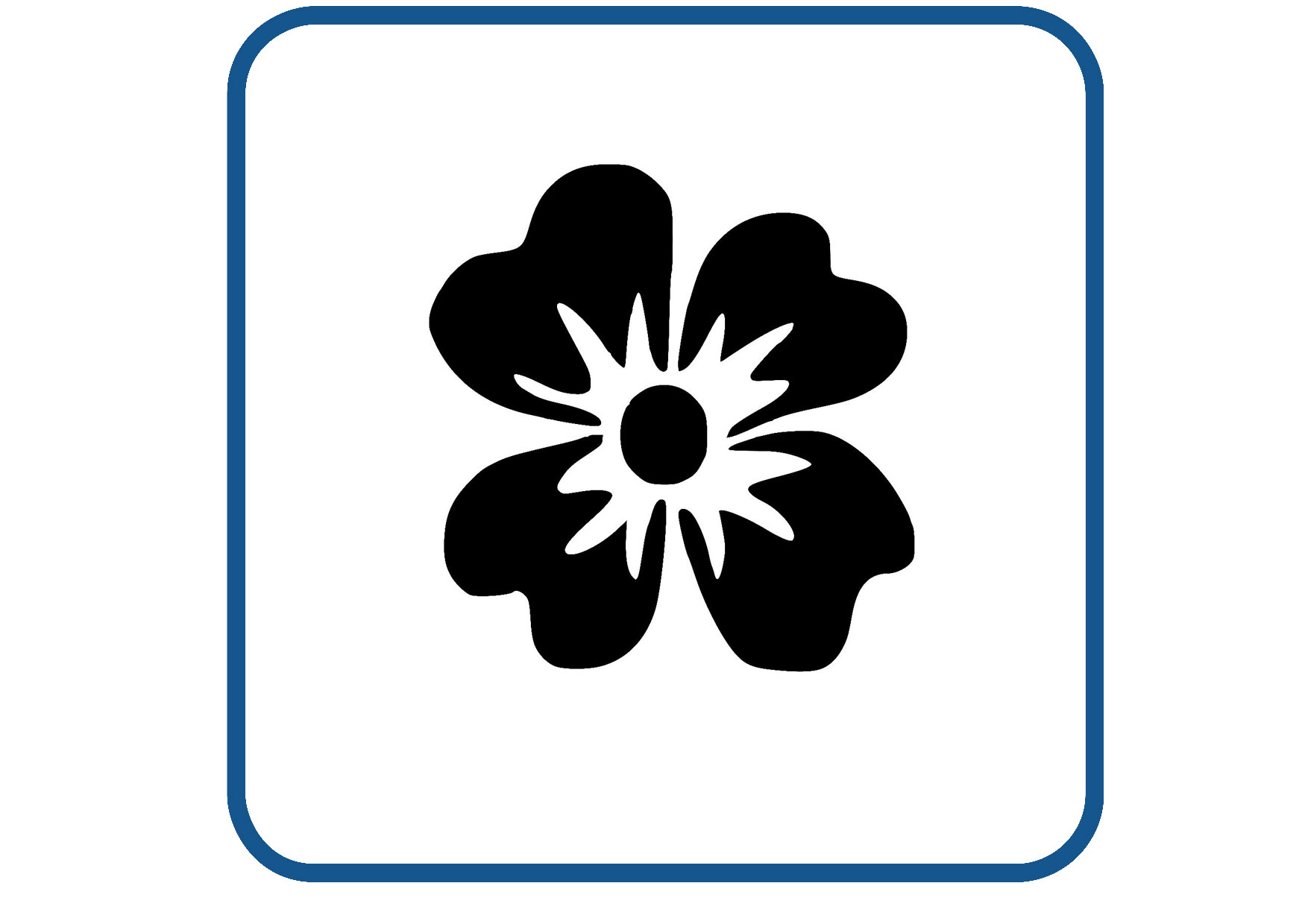 Bloem design 34 sticker