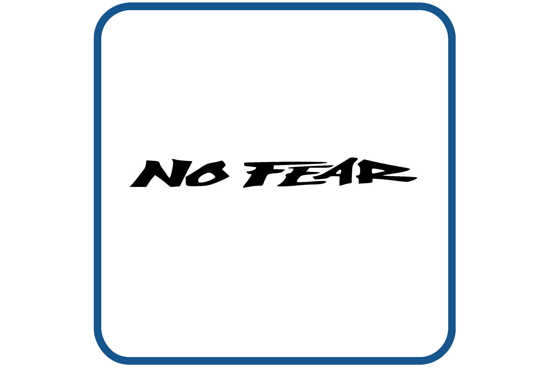 No Fear design 1 sticker