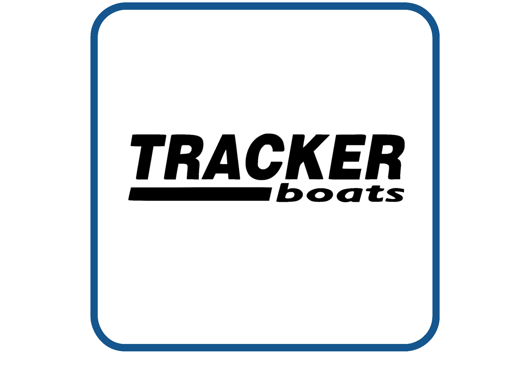 Tracker boats sticker