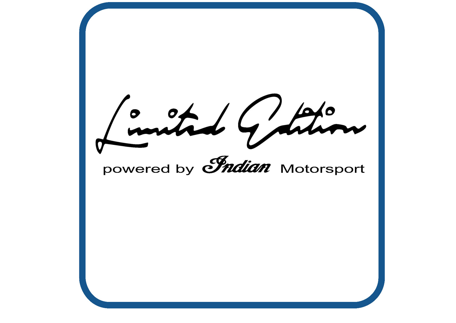 Indian Limited Edition sticker