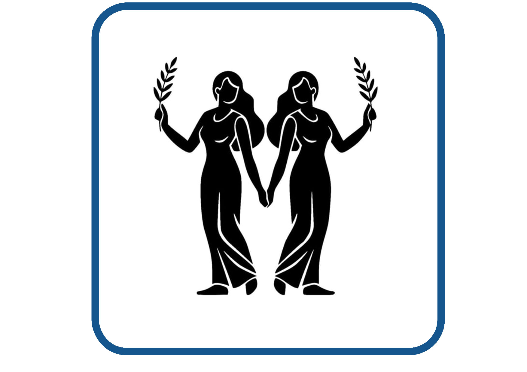 Tweeling sticker