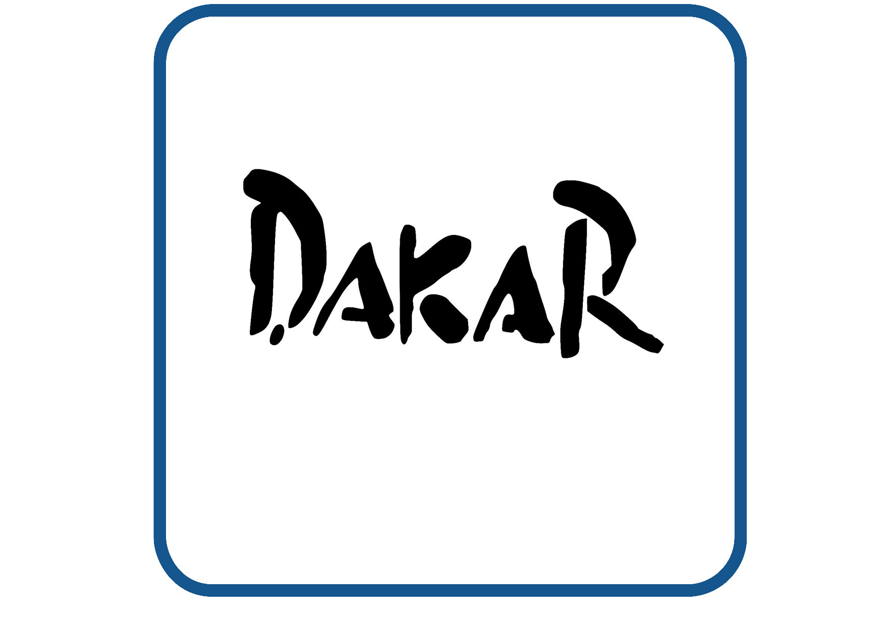 Dakar sticker