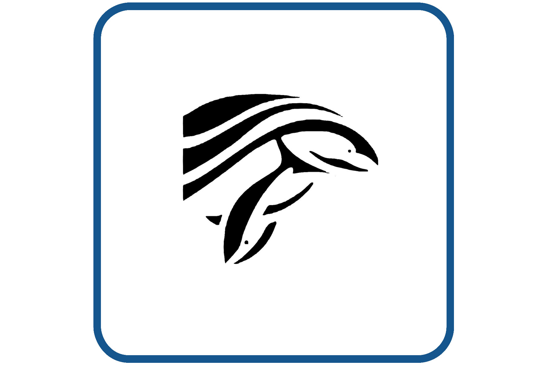 Boston Whaler logo sticker