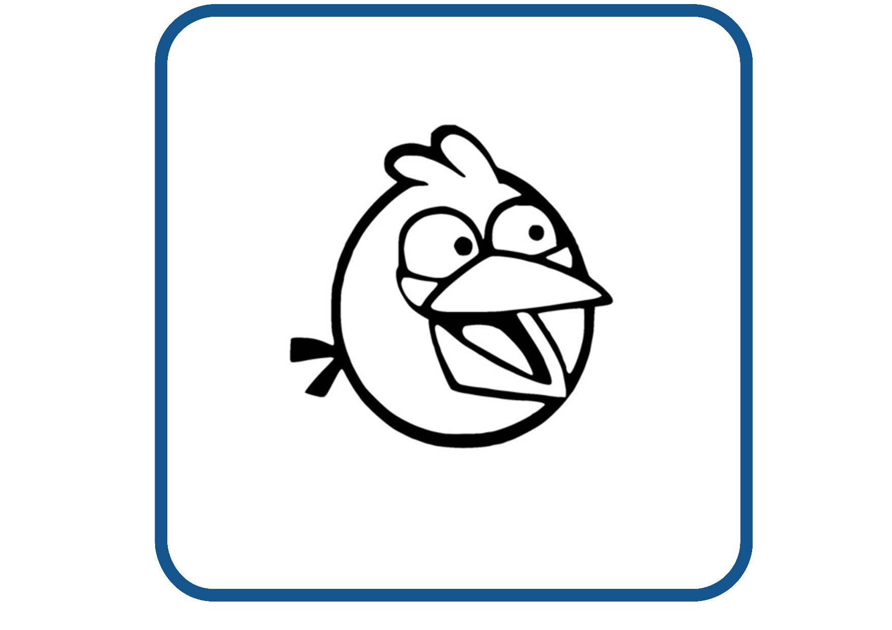 Angry Birds design 6 sticker