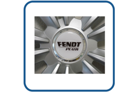 Fendt Platin naafsticker