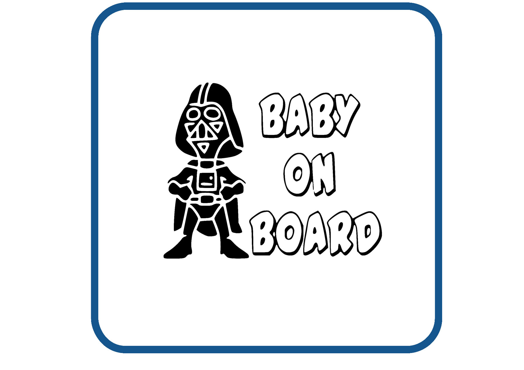 Baby on board design 7 sticker