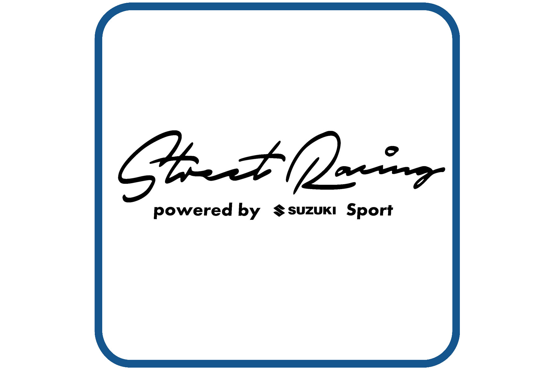 Suzuki Street Racing sticker