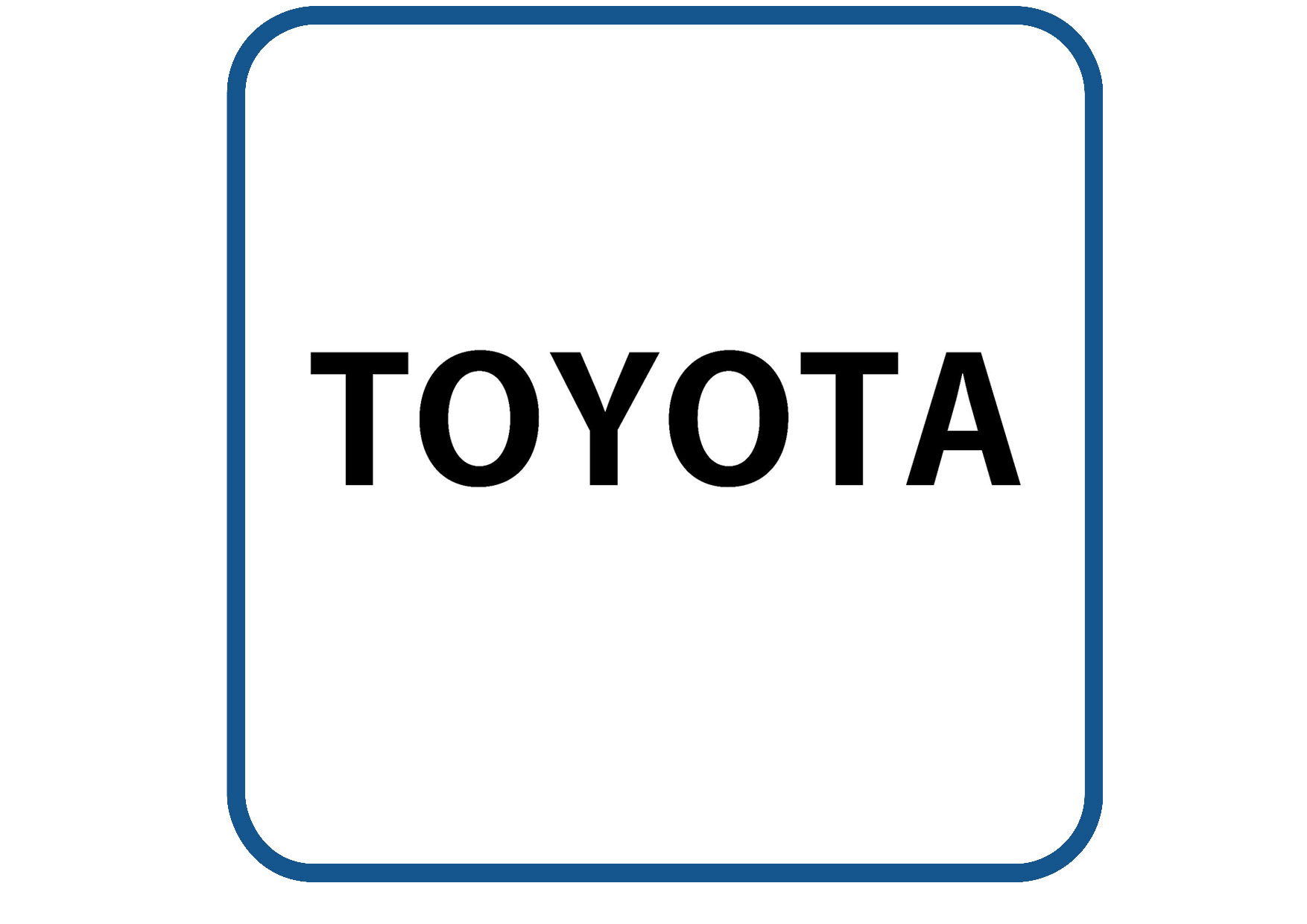 Toyota sticker