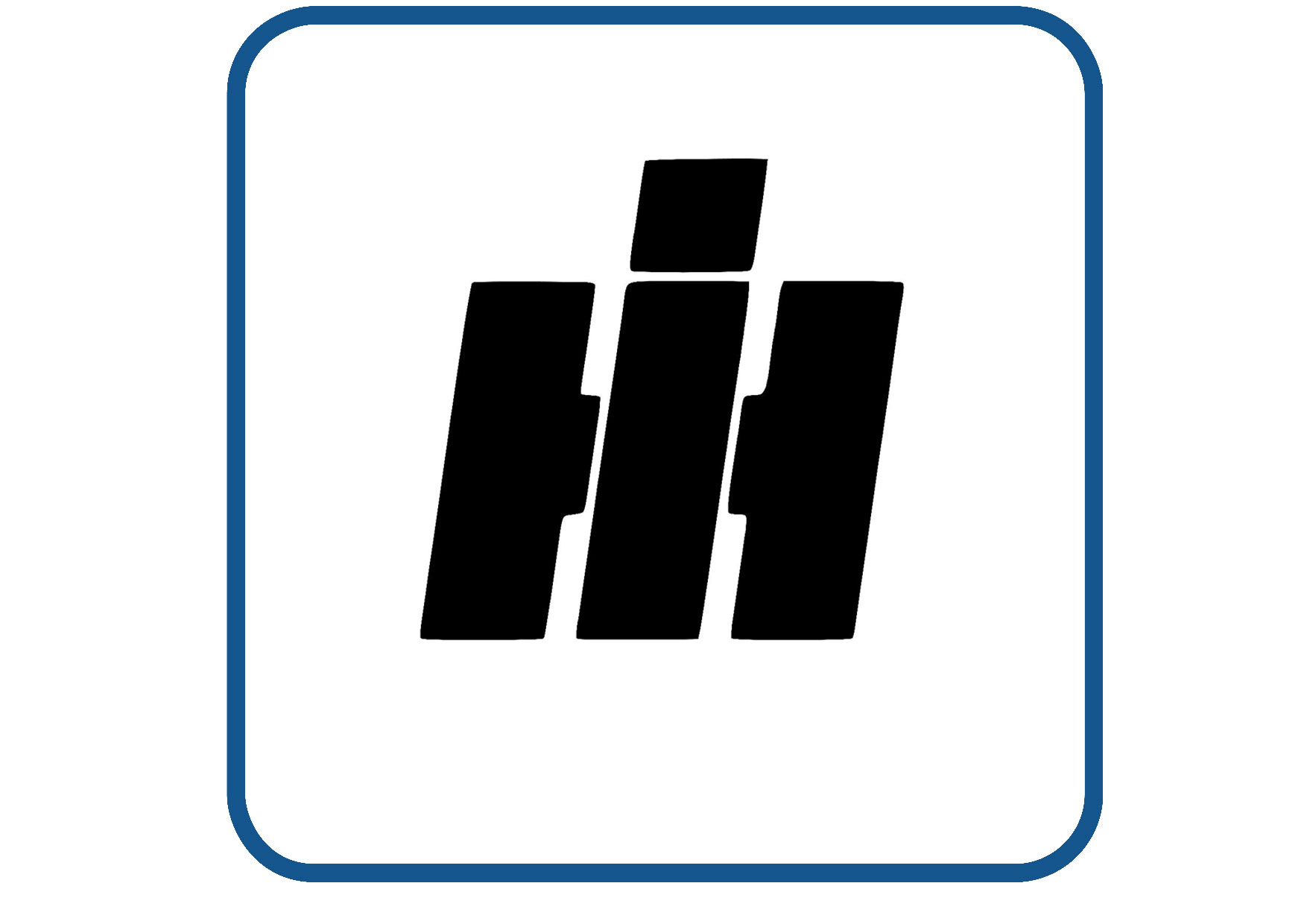 International logo sticker