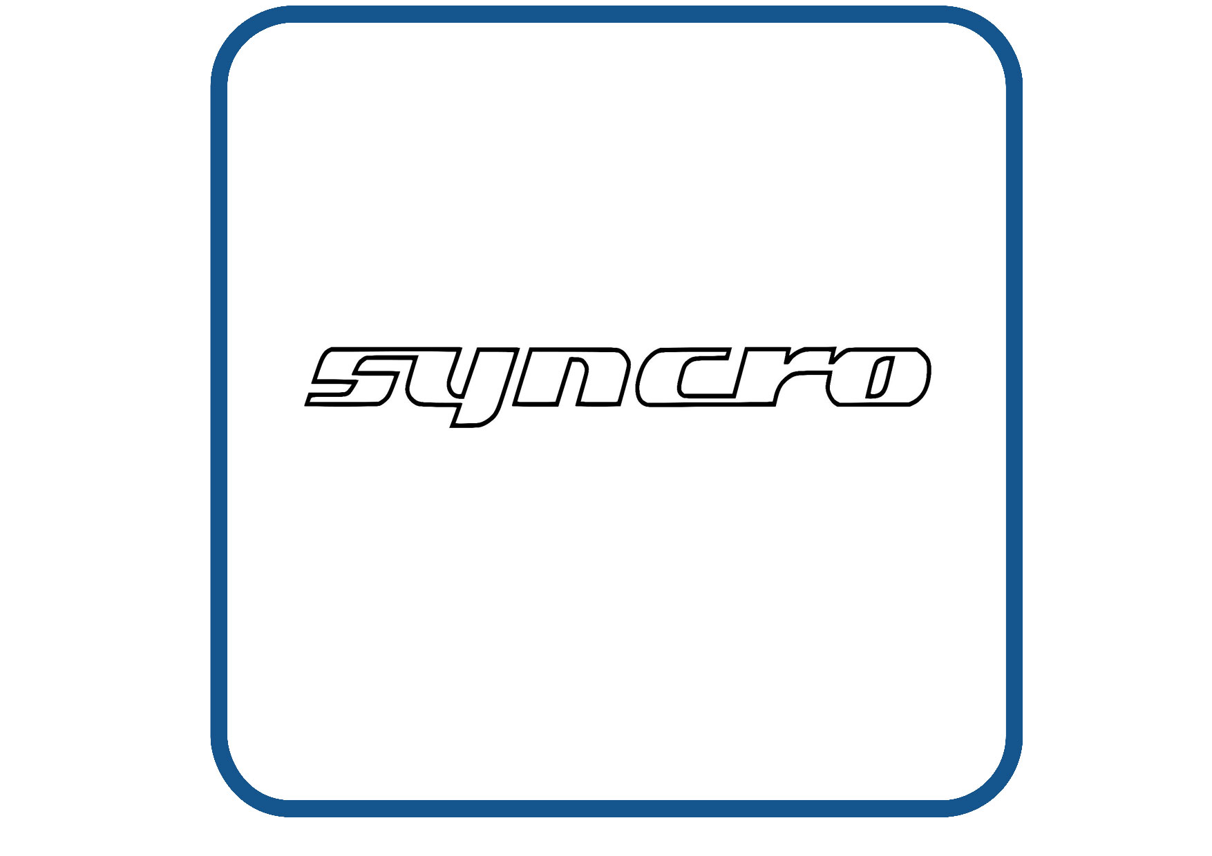 Syncro sticker design 1