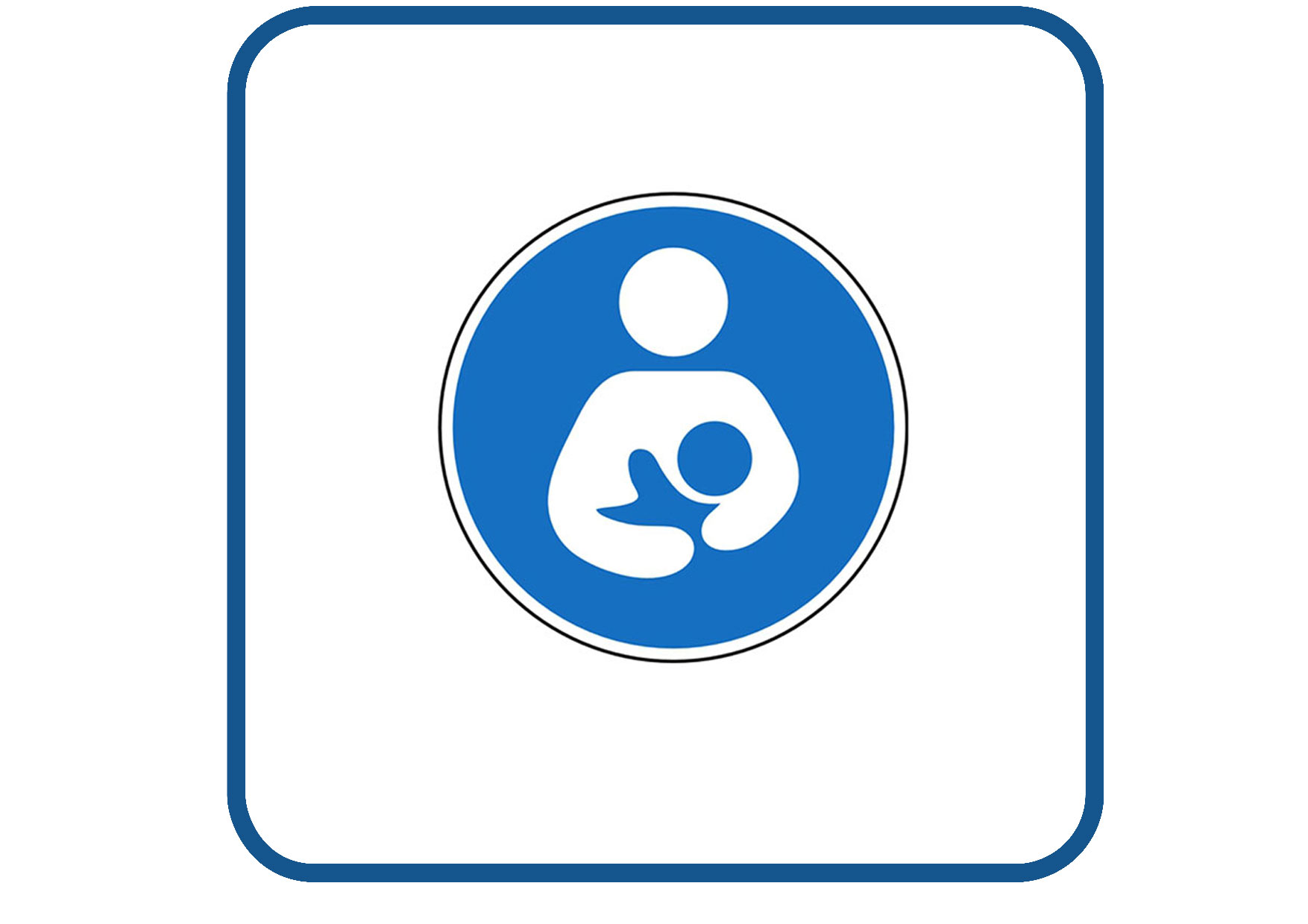 Borstvoeding sticker