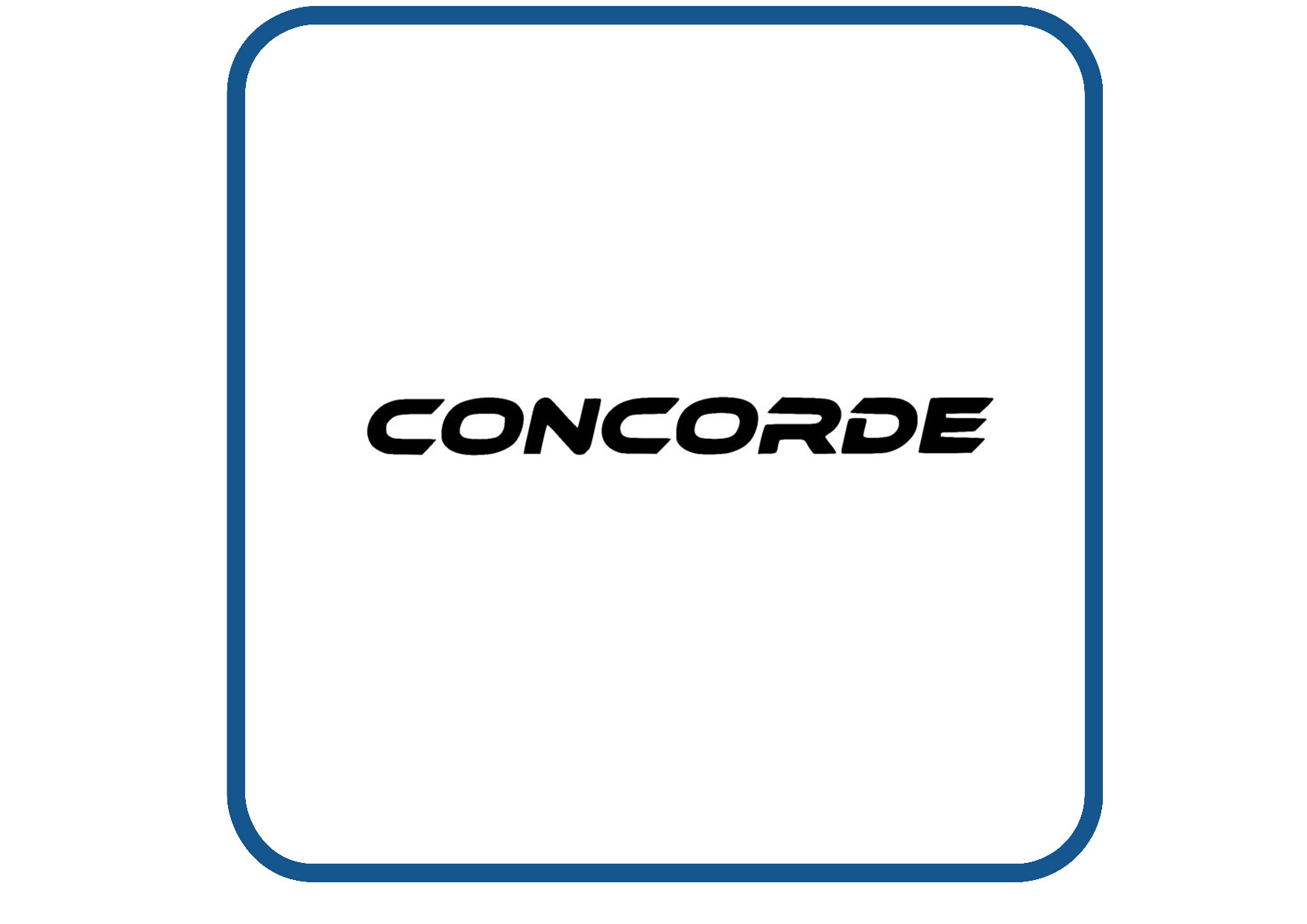 Concorde caravan en camper sticker