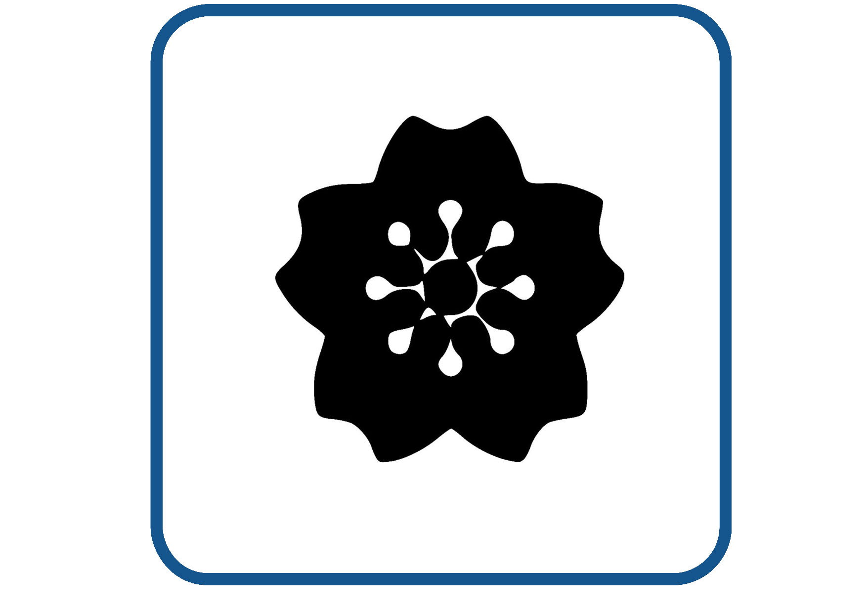 Bloem design 23 sticker