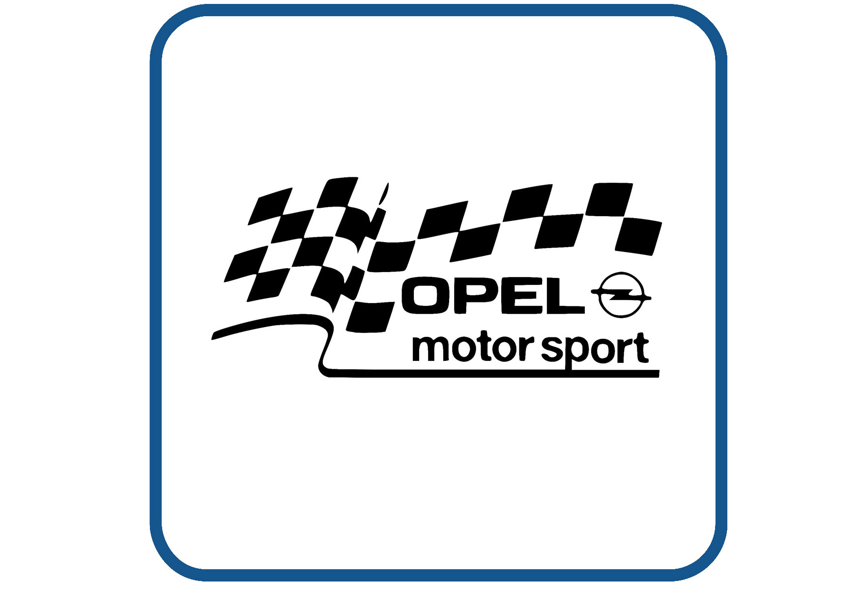 Opel Motorsport sticker