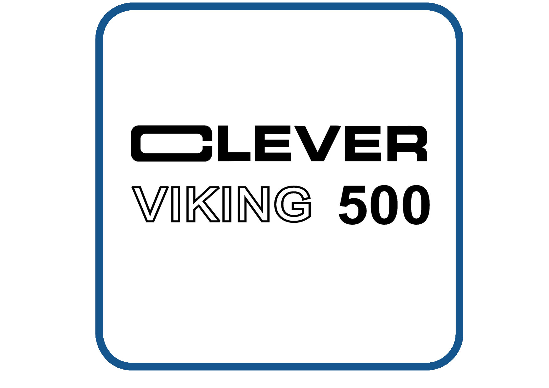Clever Viking 500 sticker