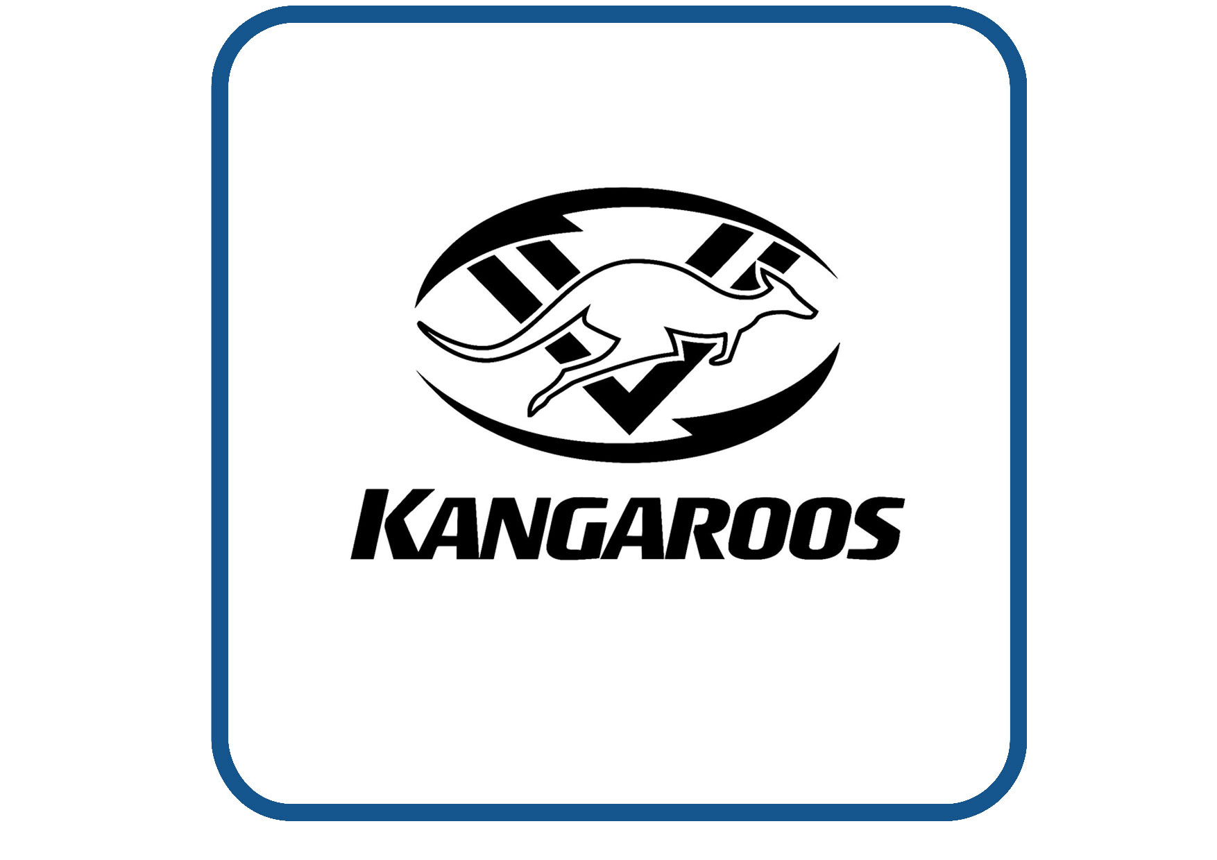 Australian Kangaroos sticker