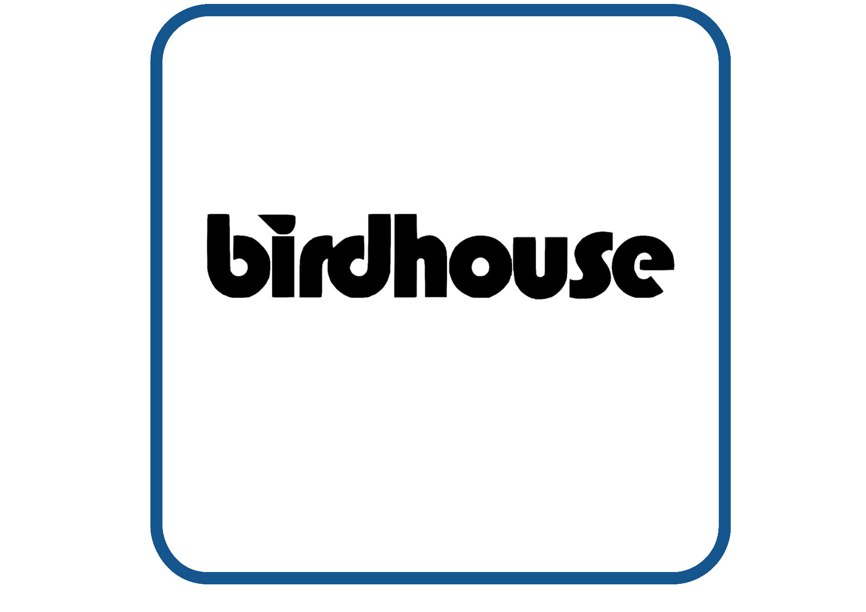 Birdhouse sticker