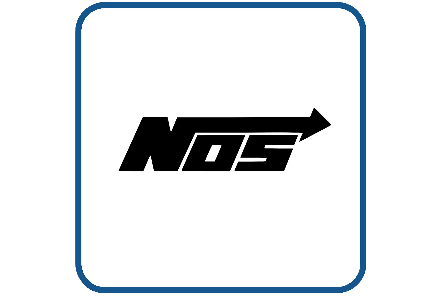 NOS remklauw sticker
