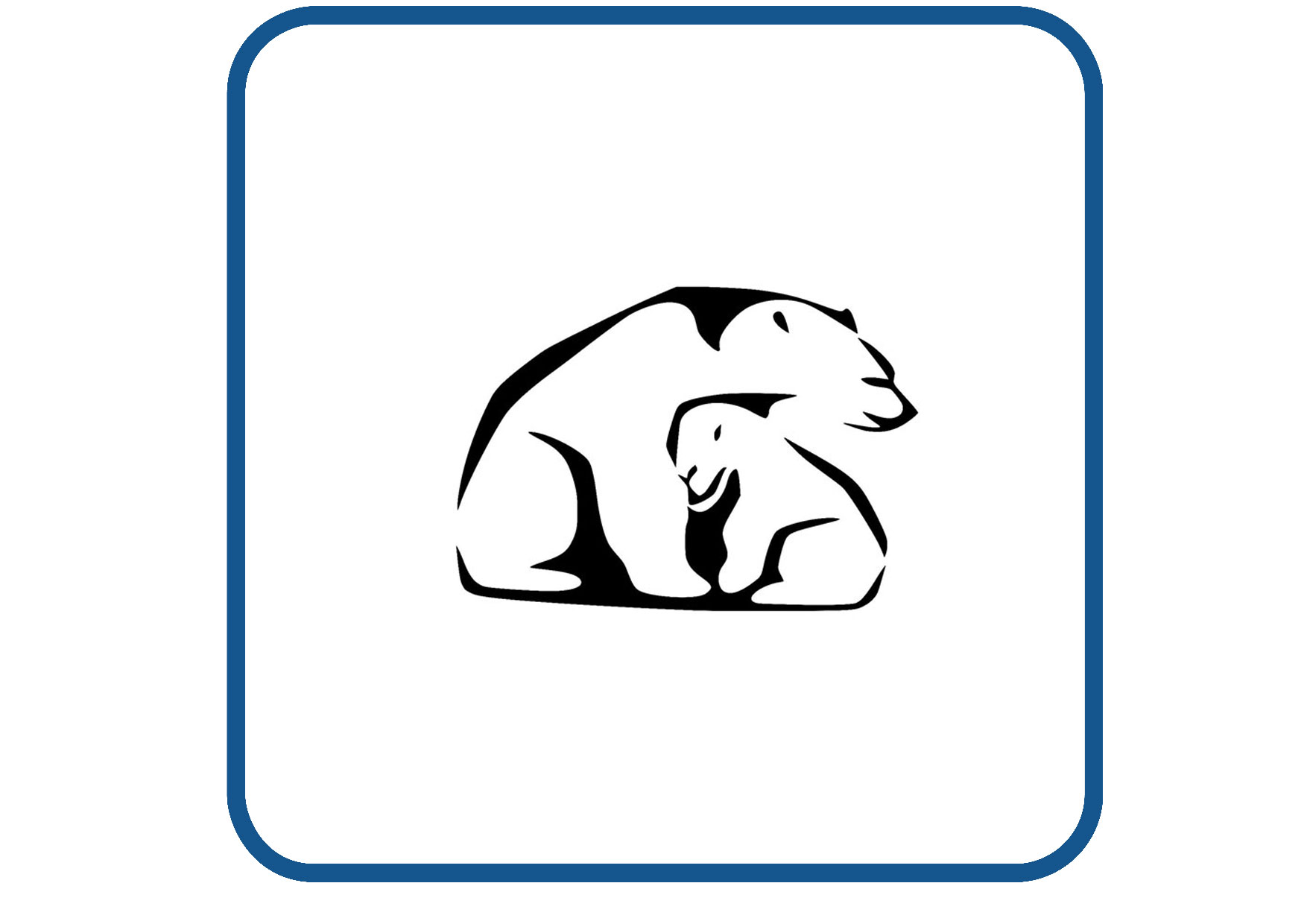 Polar beer caravan en camper sticker