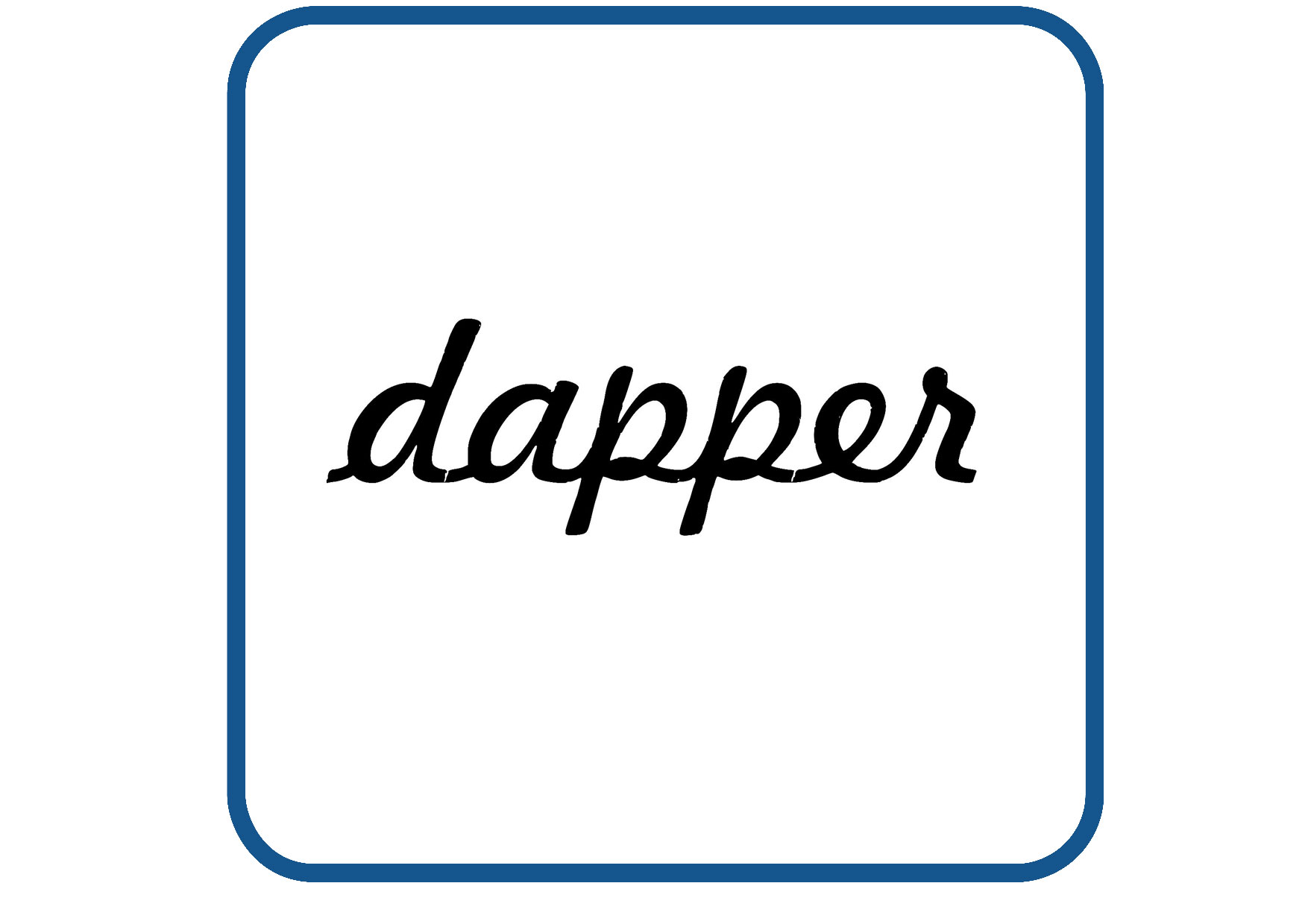 Dapper sticker