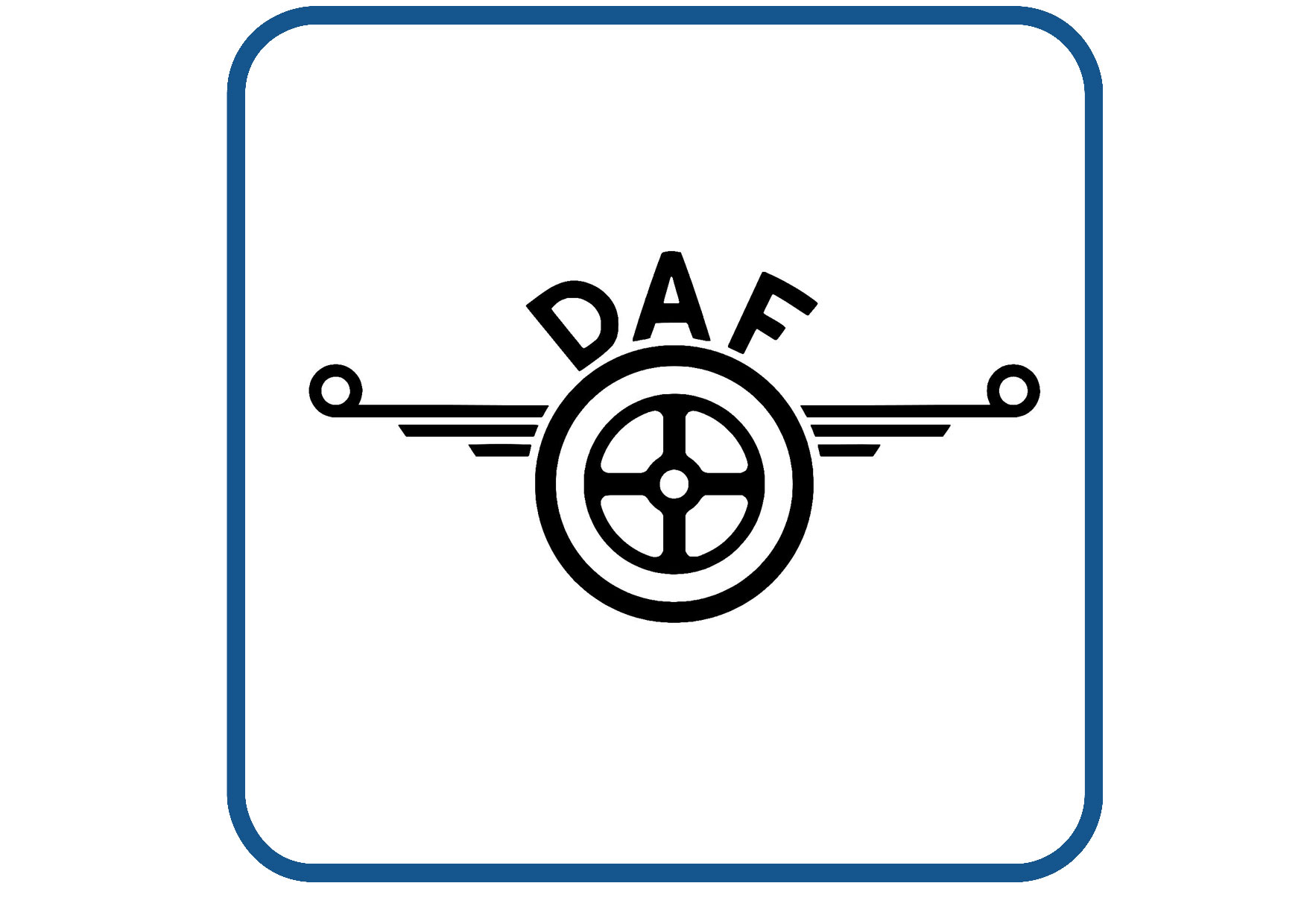 DAF wing sticker