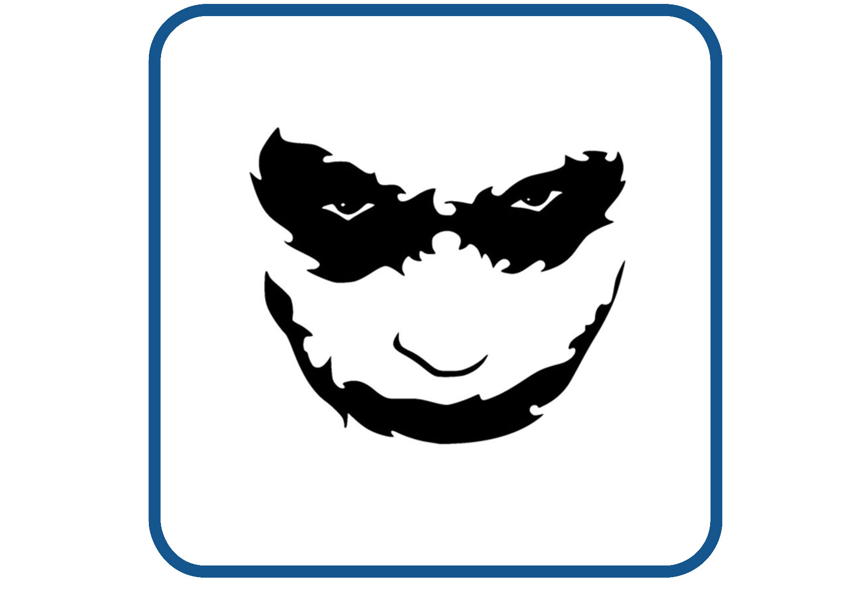 Joker design 4 sticker