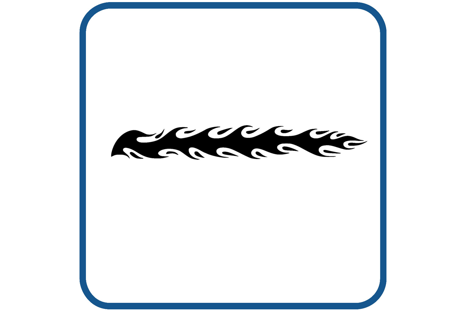 Vlammen design 39 sticker