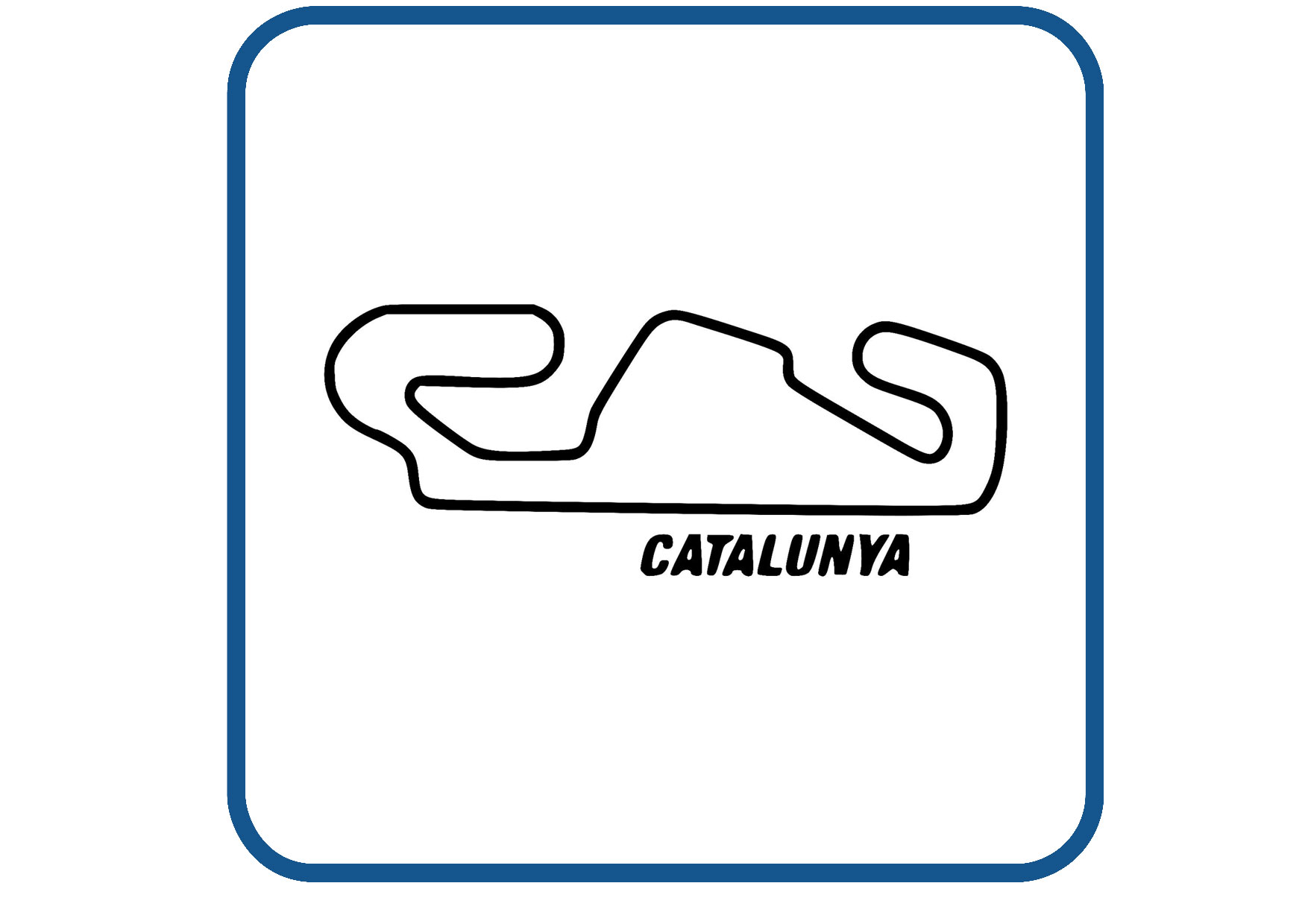 Catalunya circuit sticker