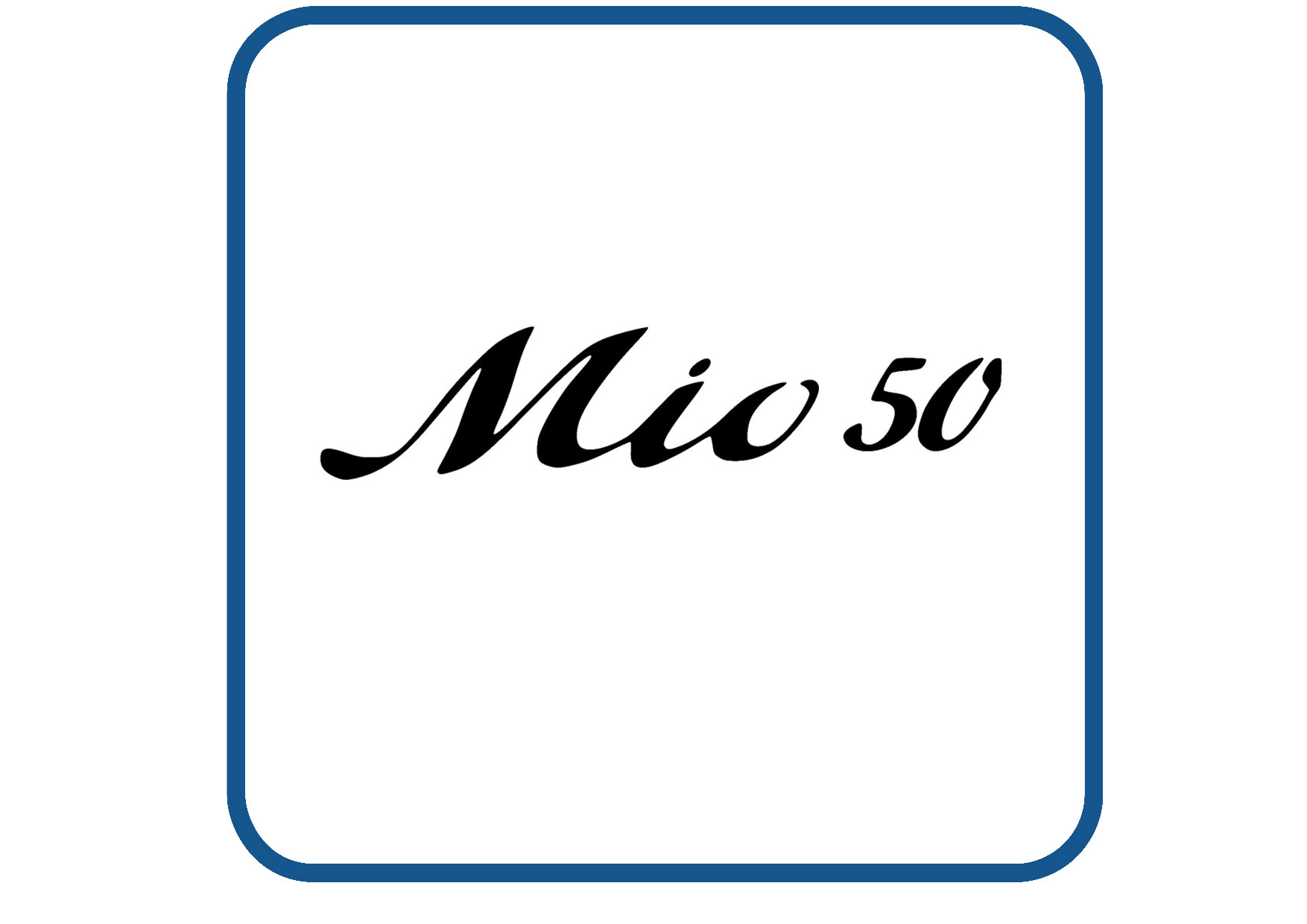 Mio 50 sticker