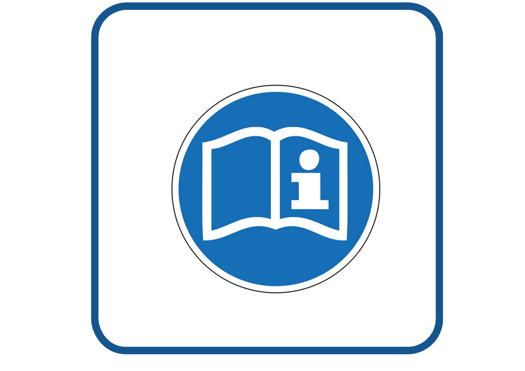 Informatiegids sticker