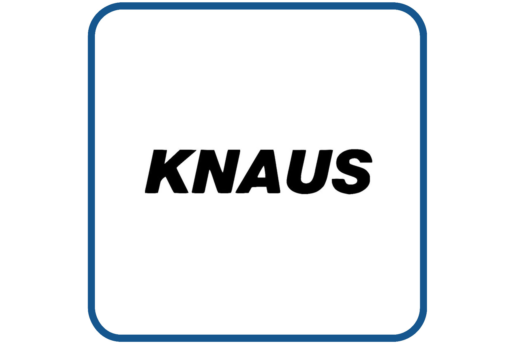 Knaus caravan en camper sticker