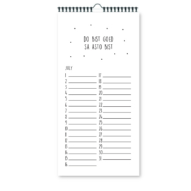 Smalle Friese verjaardagskalender