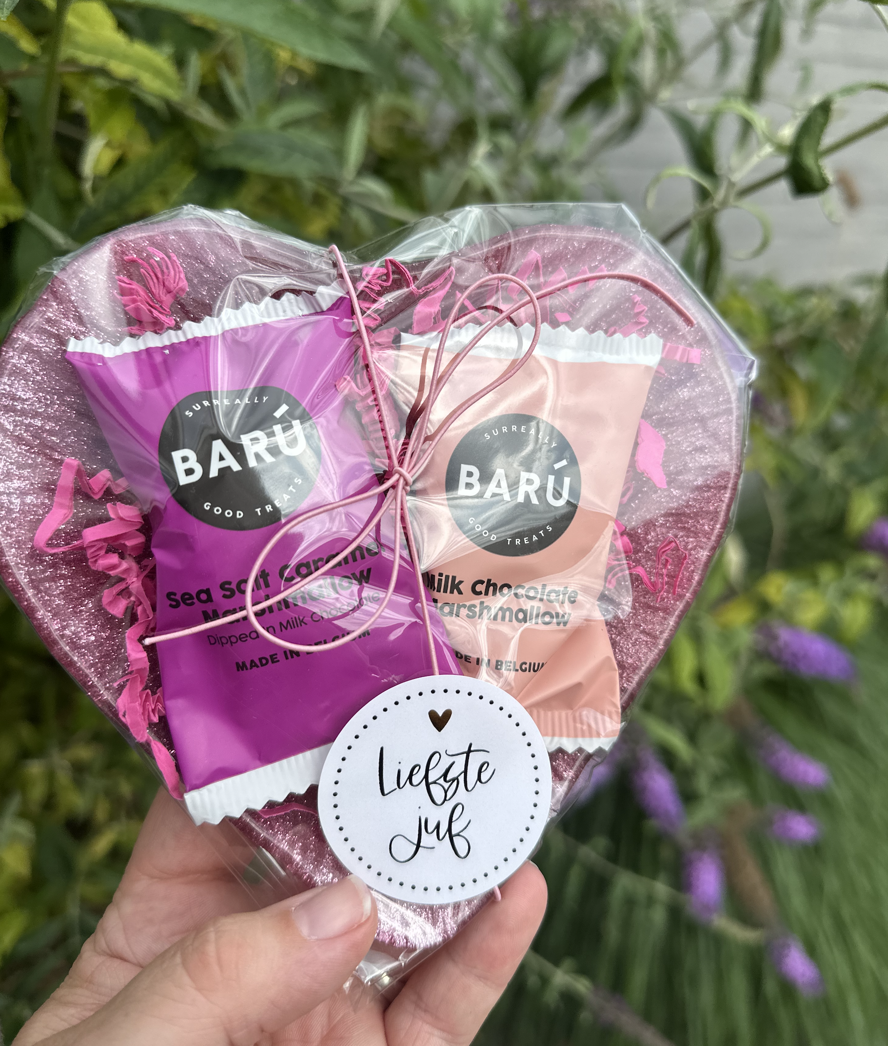 Hartschaaltje, liefste juf!
