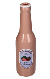 Vaasje, fles lemonade strawberry