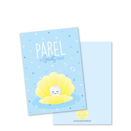 PAREL in Gods hand (blauw) | christelijke kaart