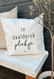 Buitenkussen ‘In daaldersk plakje’ – 50×50 cm