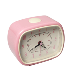 Retro look Wekker - Roze