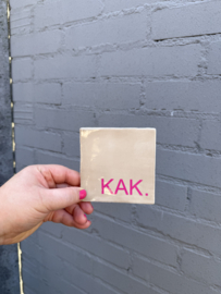 Tegeltje - KAK Beige