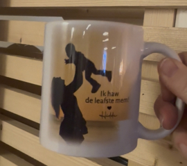Mok met foto