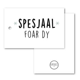 Spesjaal - cadeaulabel