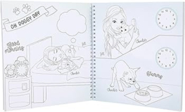 TOPModel - Doggy Colouring Book