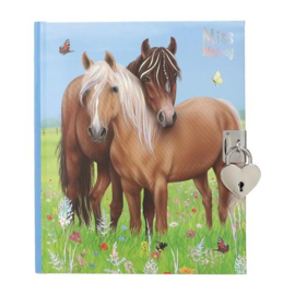 Miss Melody dagboek met stickers, motief 1