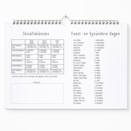 Friese Familieplanner 2026 – A4