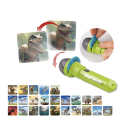 Dino World zaklamp met plaatjes