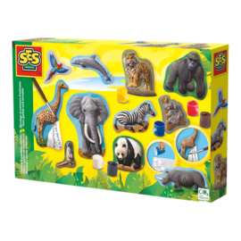 SES 01132 GIETEN EN SCHILDEREN DIEREN