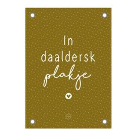 Friese Tuinposter – In daaldersk plakje Groen