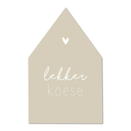 Húske Lekker Koese – Beige