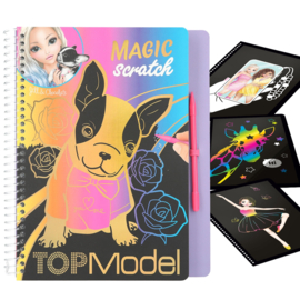 TOPModel magic scratch boek